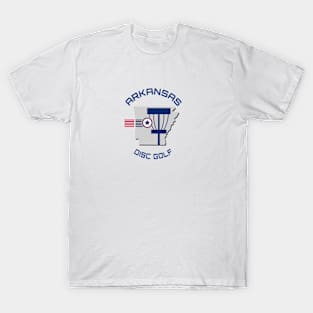 Arkansas Disc Golf - Shape Light T-Shirt